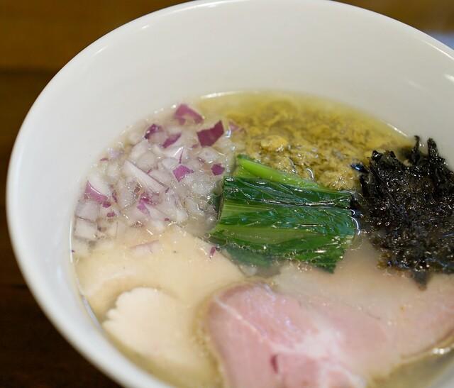 クラム＆ボニート貝節麺ライク（CLAM＆BONITO貝節麺raik）の画像